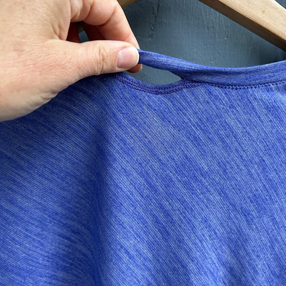 Lululemon Purple What The Sport Tee, approx 10/12