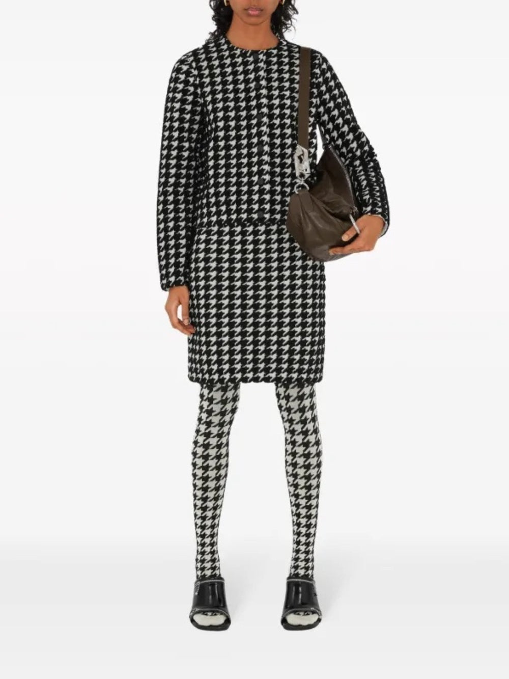 Burberry Exaggerated Houndstooth skirt, size M