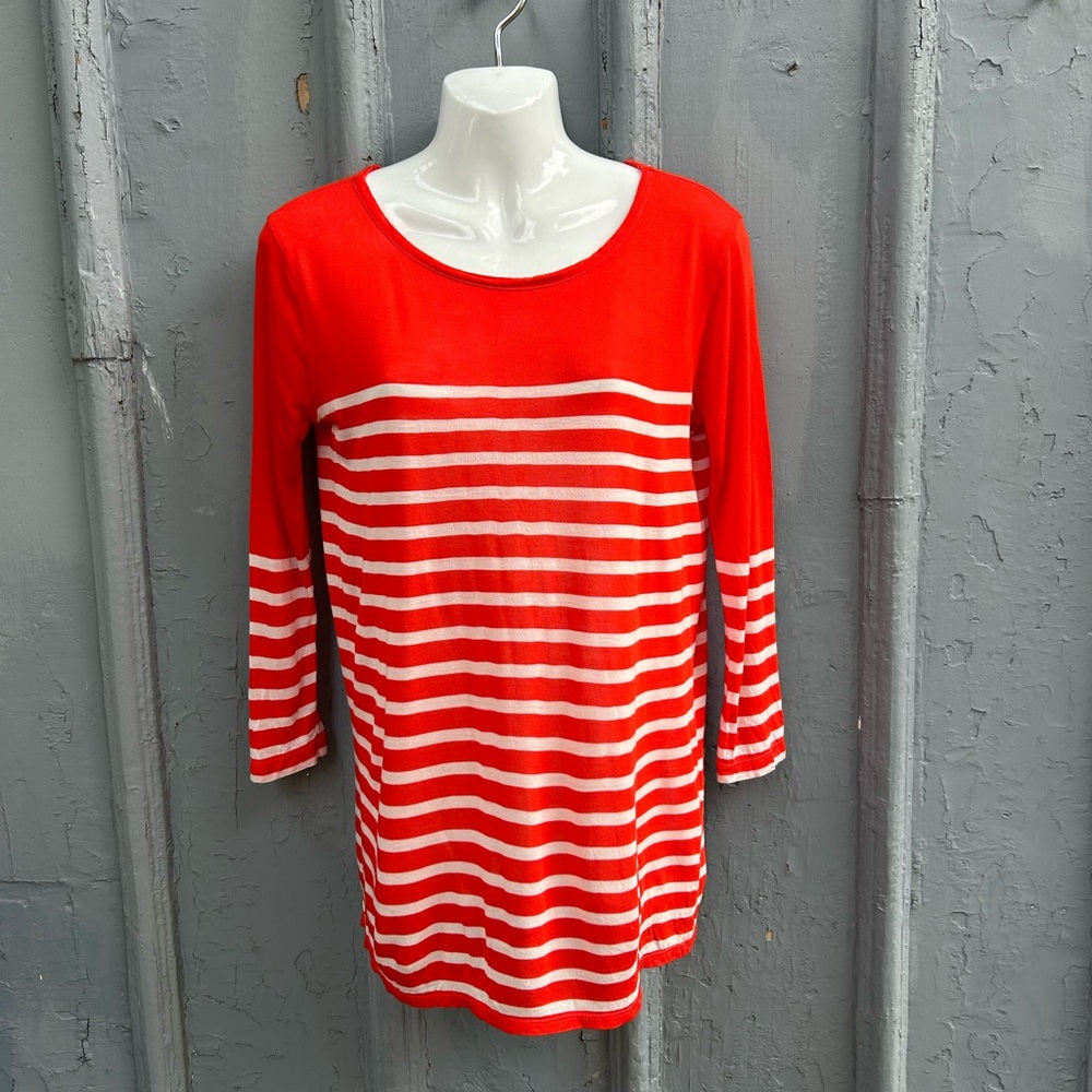 J Crew Modal Striped tee, size xs