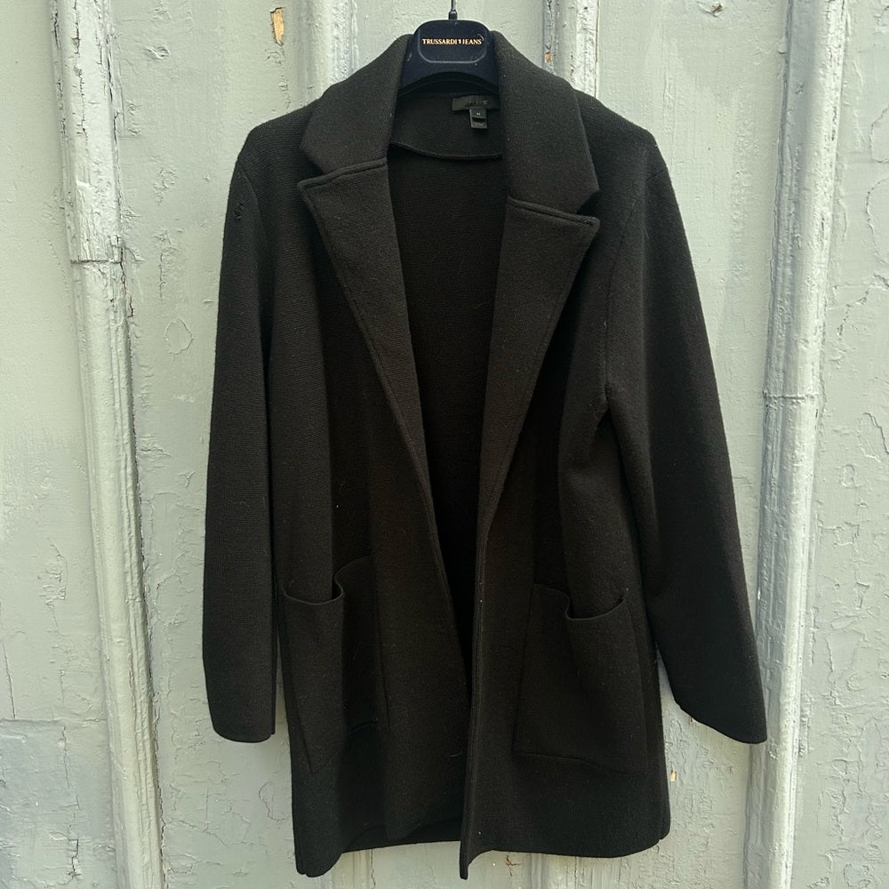 J Crew Merino Sophie Sweater Blazer, M
