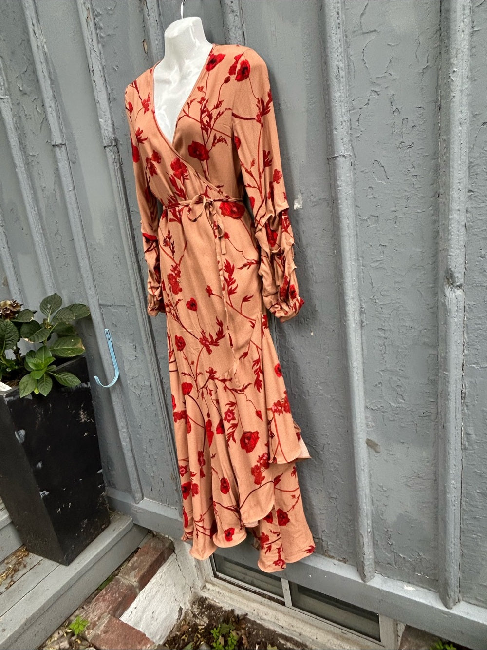 Johanna Ortiz x H&M Floral Wrap Maxi, Small