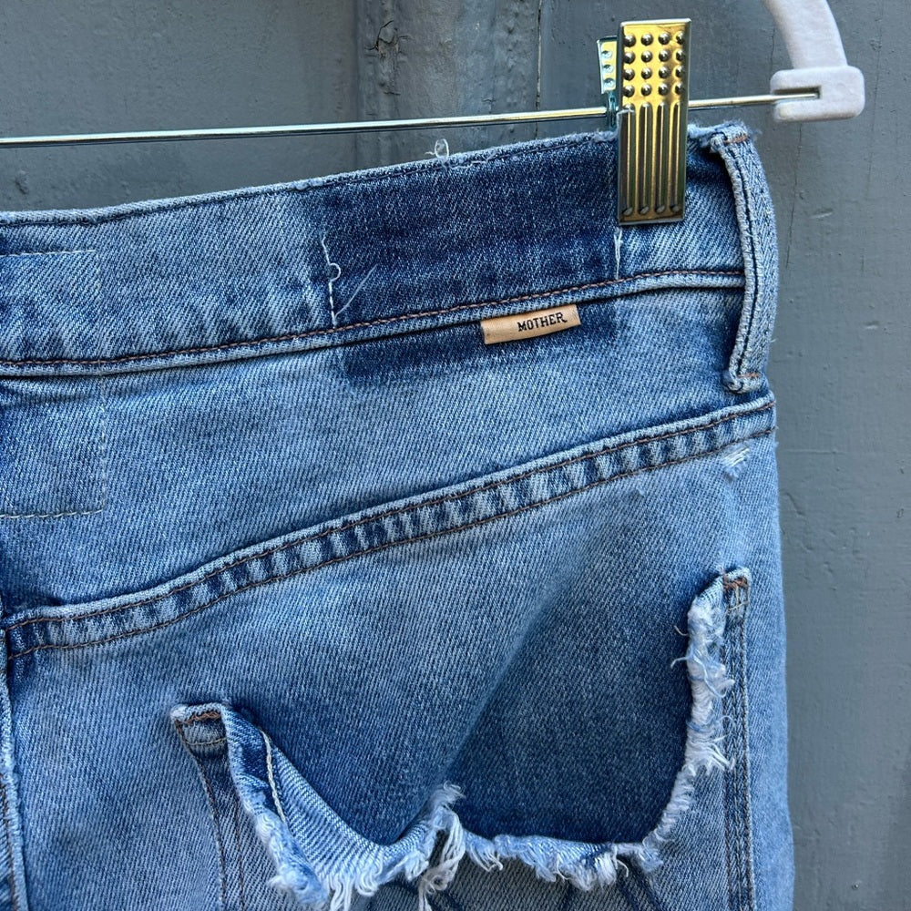 MOTHER Hiker Hover High-Waisted Jeans, size 30