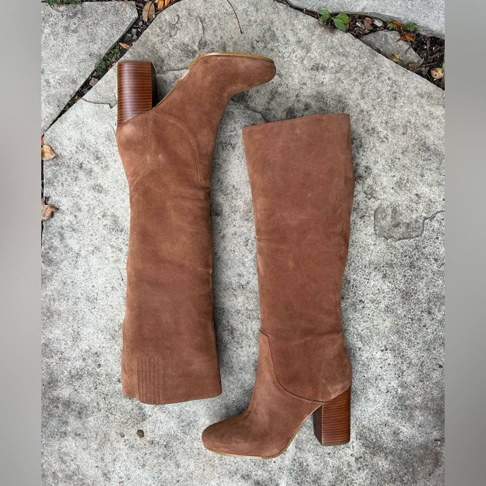 MICHAEL MICHAEL KORS Leigh Suede Boot, size 10