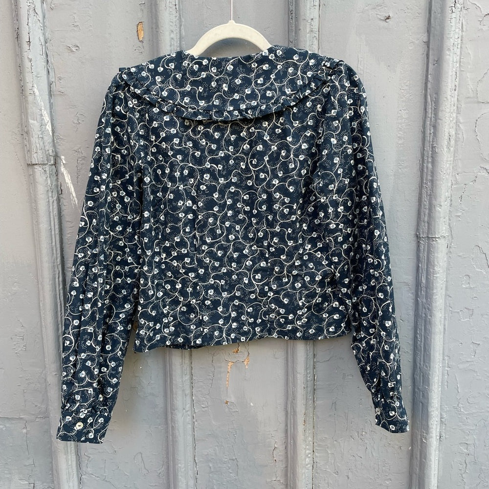 Wilfred Blythe Prairie Floral Blouse, Size Small