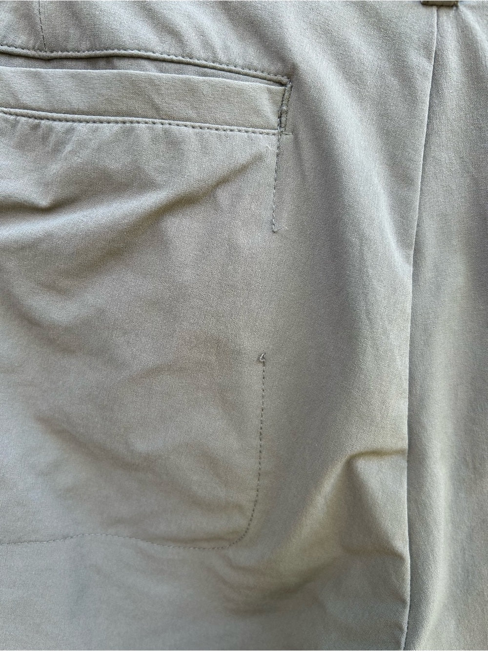 Fig Khaki Nylon trousers, size 8