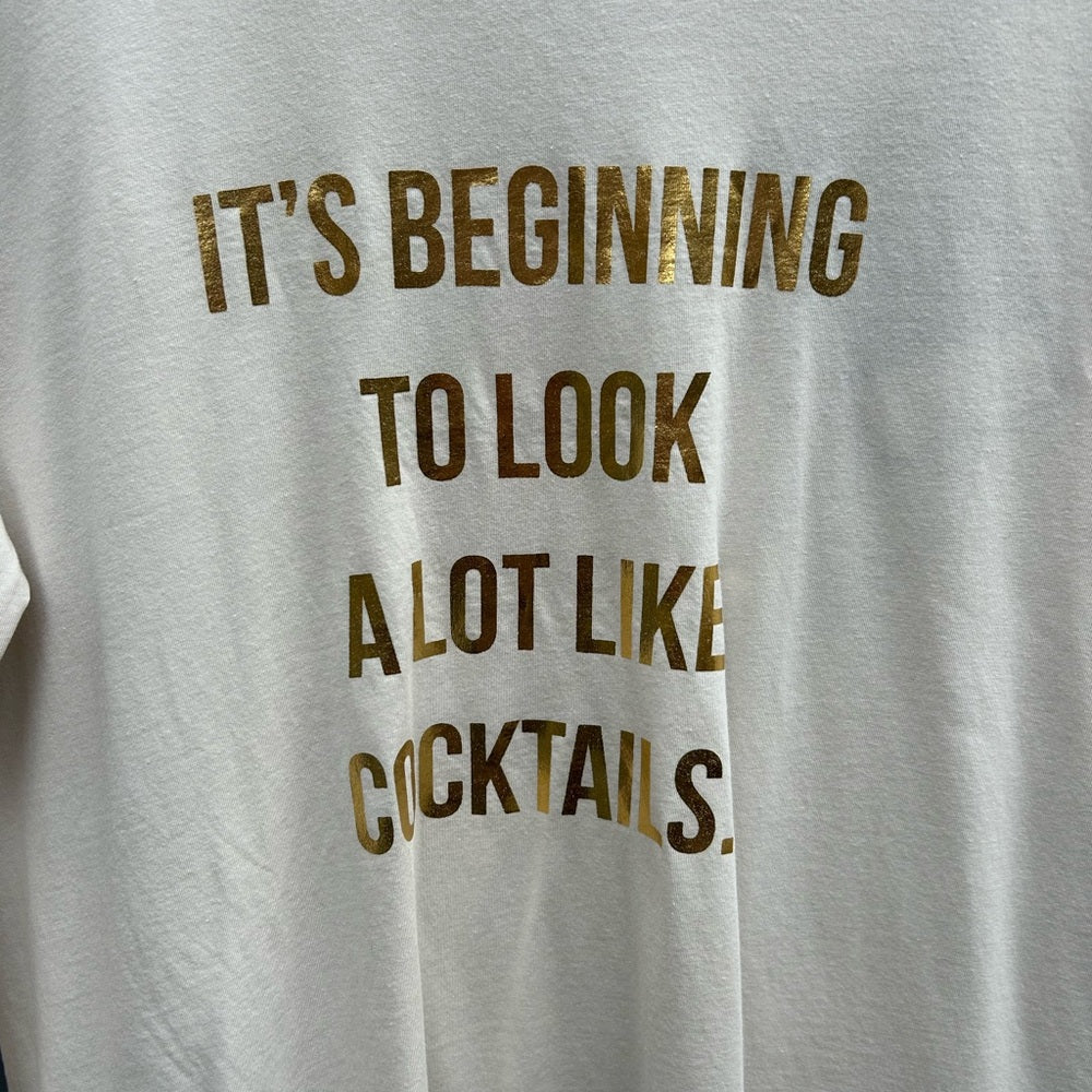BNWT Good Hyouman “Cocktail” tee, size L