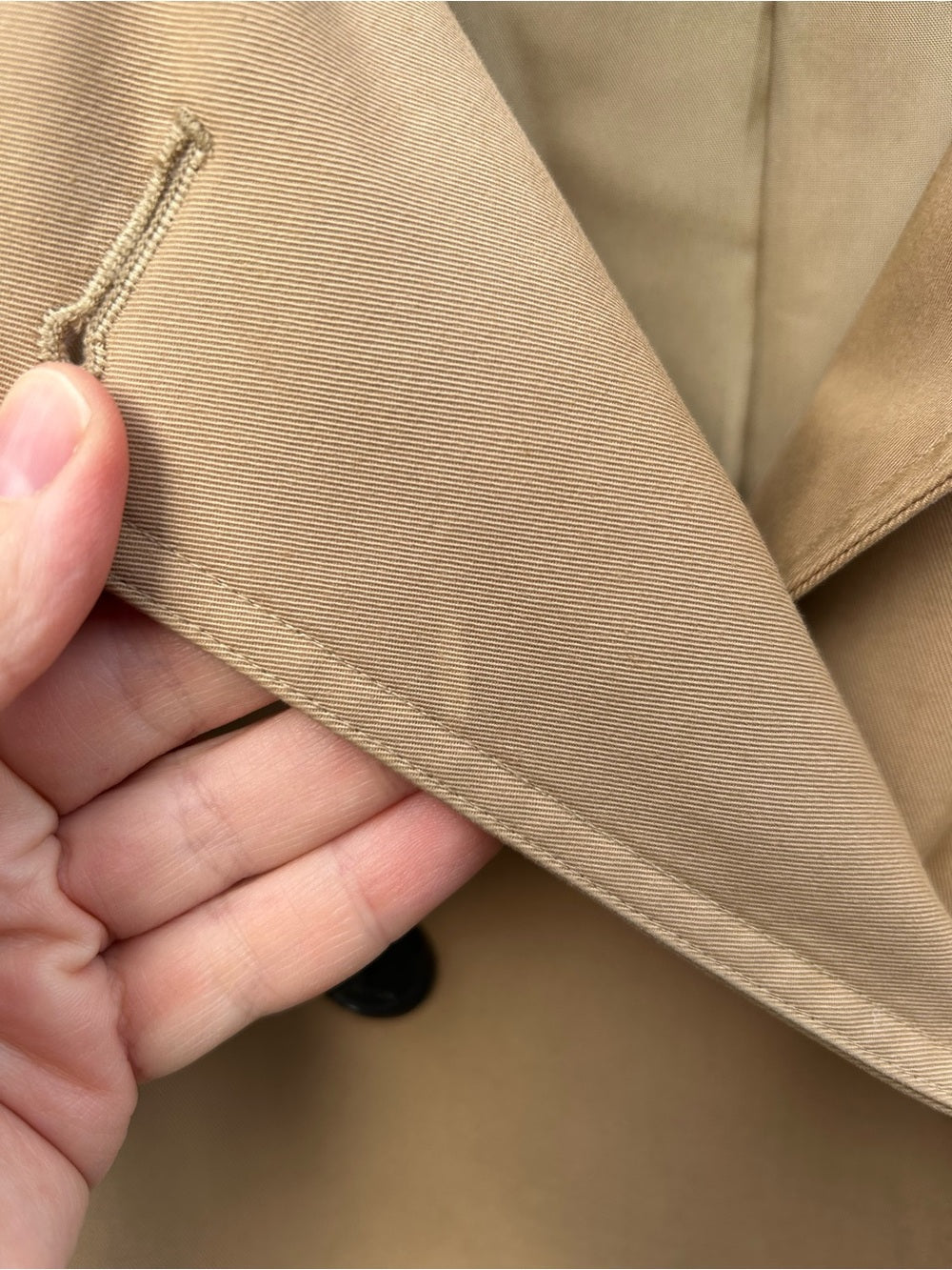 Babaton Santiago Trench, size Small