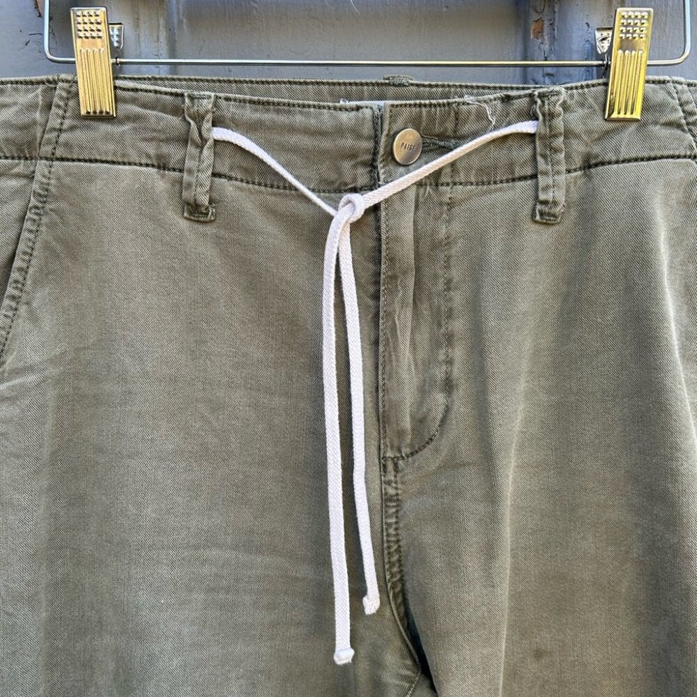 Paige Carley High Rise Khaki Pants, size 29