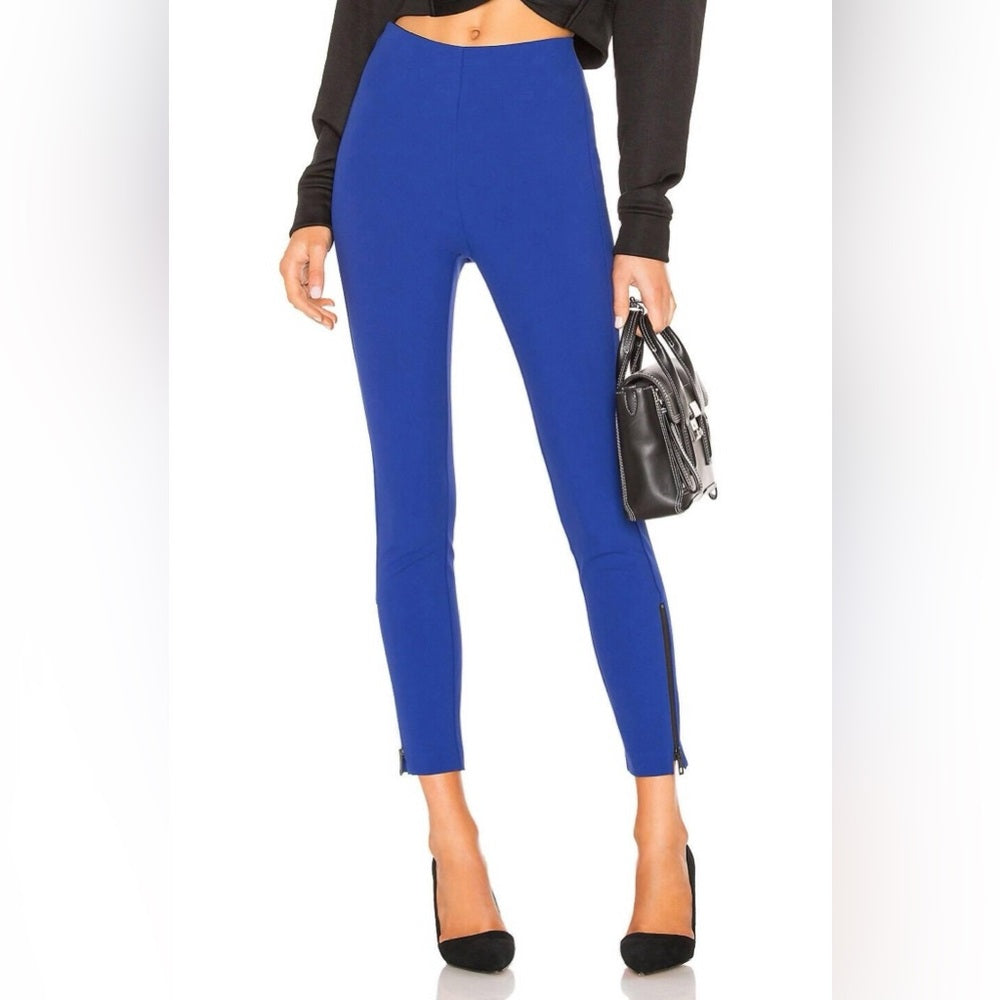 rag & bone Simone Electric Blue Equestrian Stretch Pants, size 12