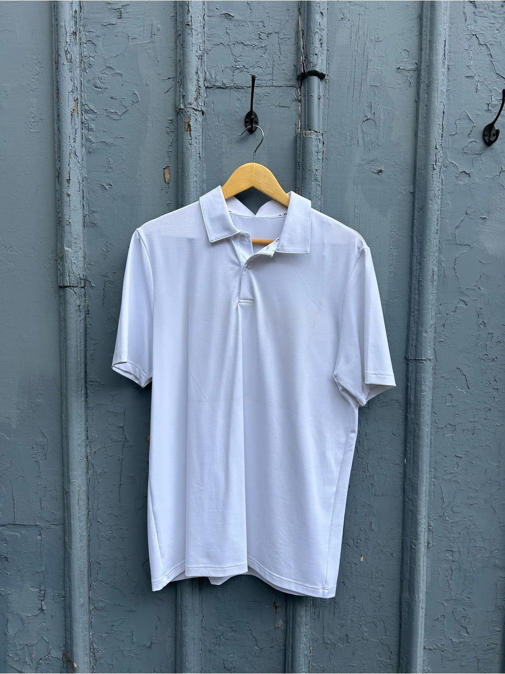 Shan Actuel Polo, white, BNWT, size L