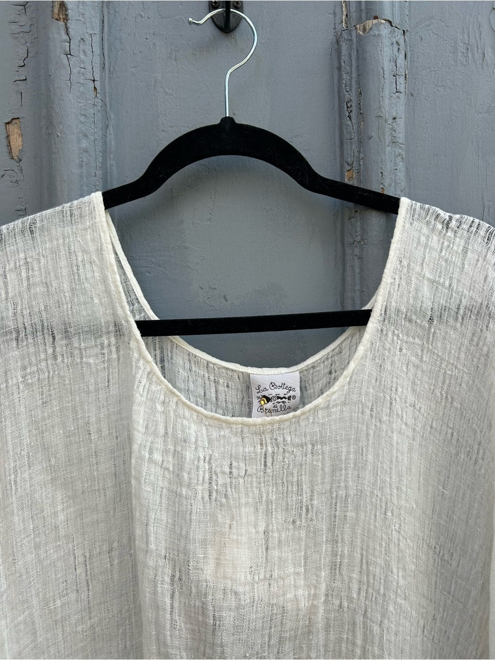 La Bottega di Brunella Linen Casacca Valchiria Tunic Blouse, BNWT, one Size
