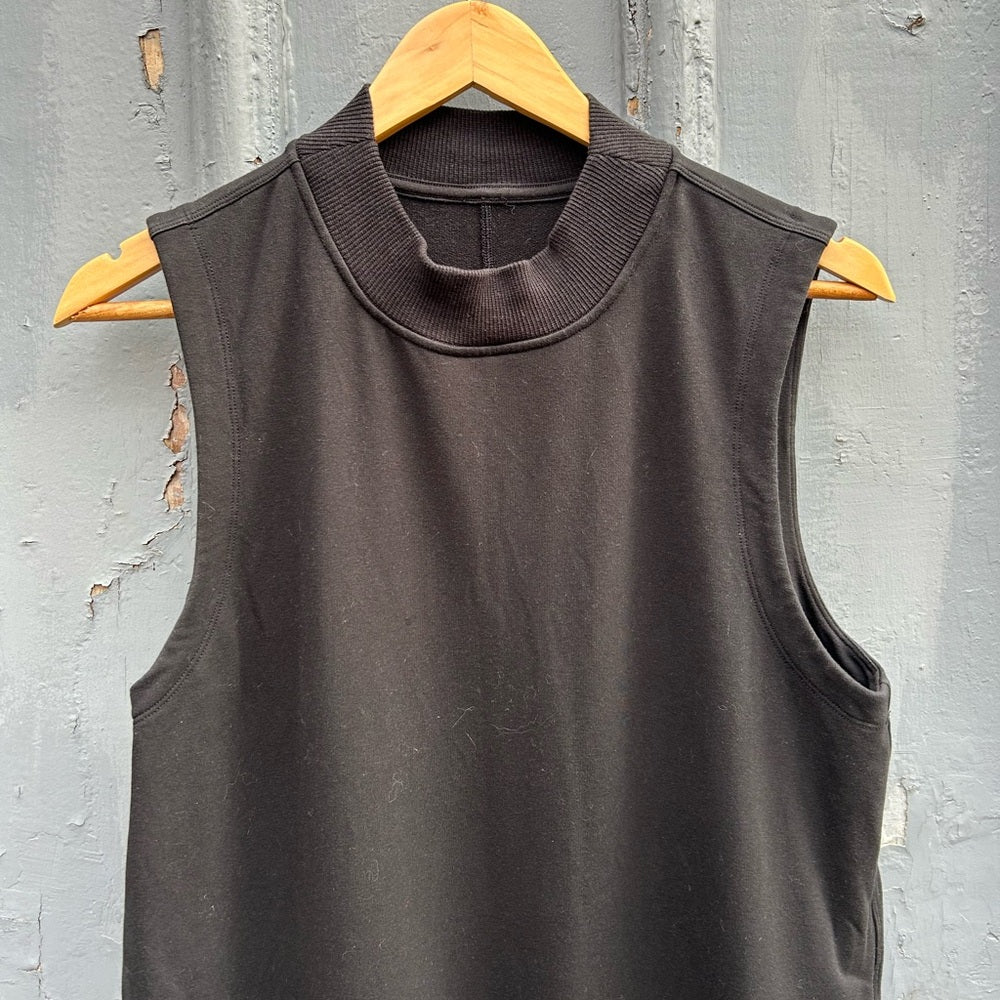 Lululemon Black Sleeveless French Terry Dress, size 8