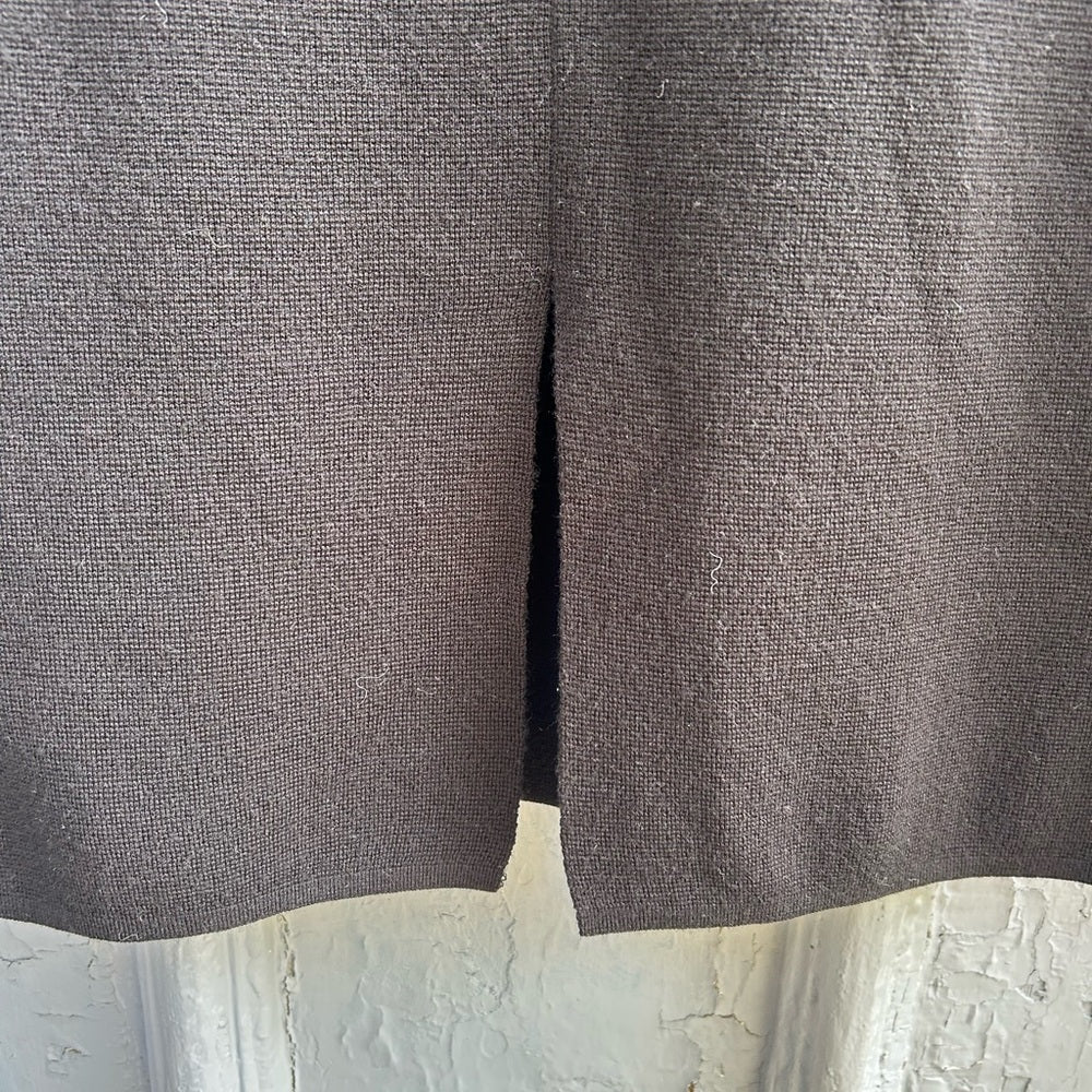 Club Monaco Black Wool Pencil Skirt, small