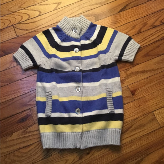 Gymboree striped cardigan size 3-4