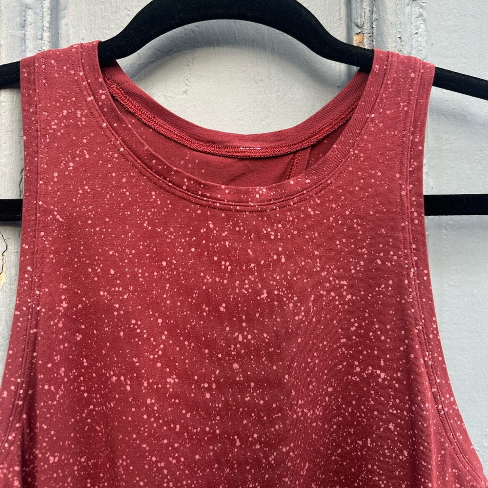 Lululemon All Tied Up Tank *Splatter Dye, size approx 4