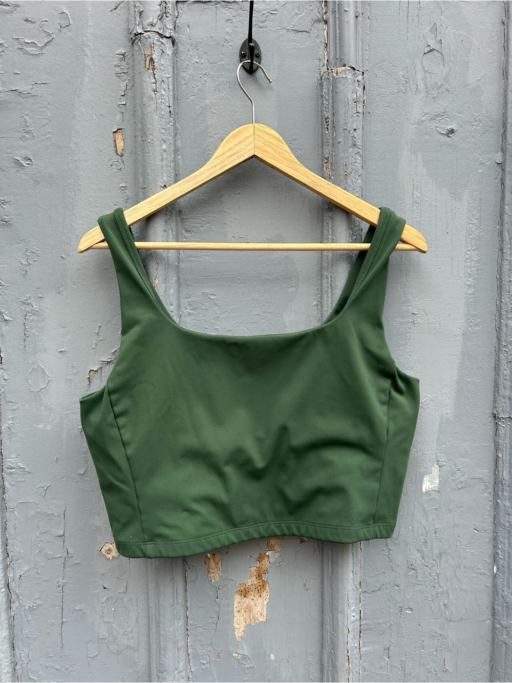 Alder Adventure Performance Cropped Tank Top, Large