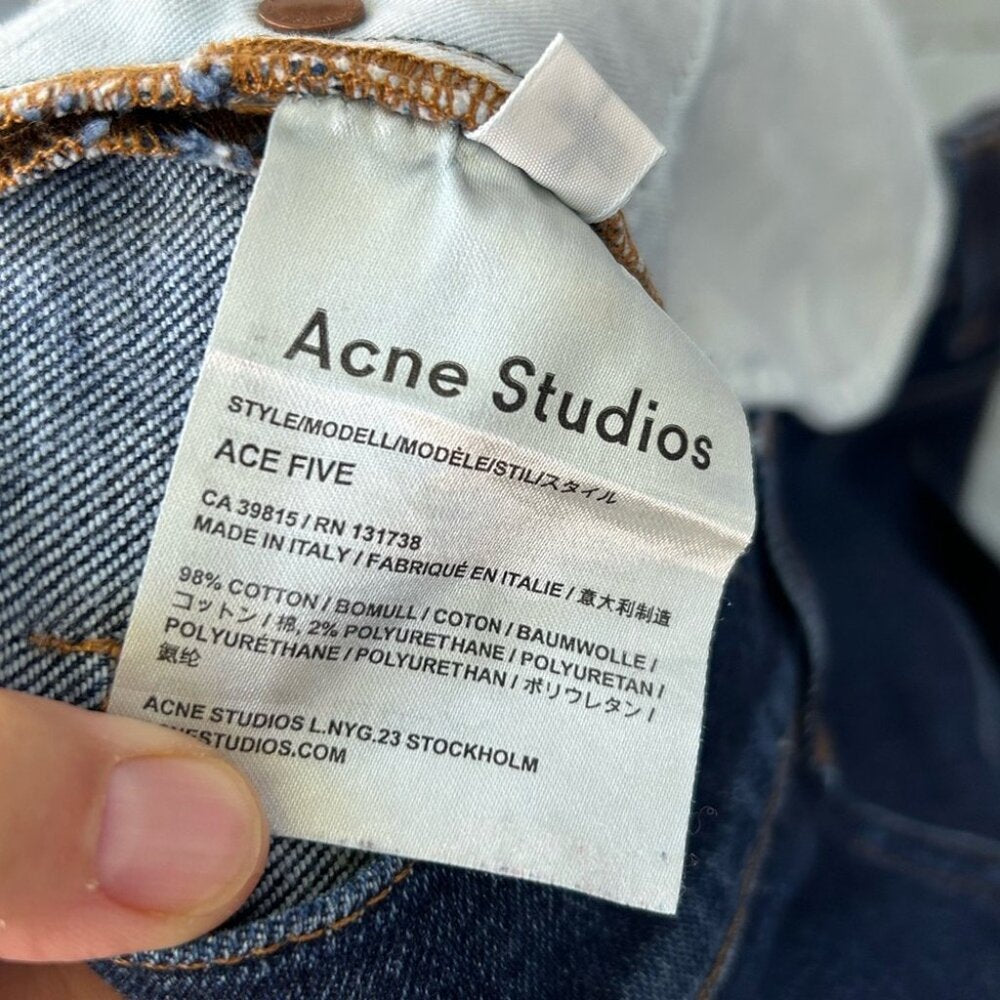 Acne Studios Ace Five Men’s Jeans, size 32/32