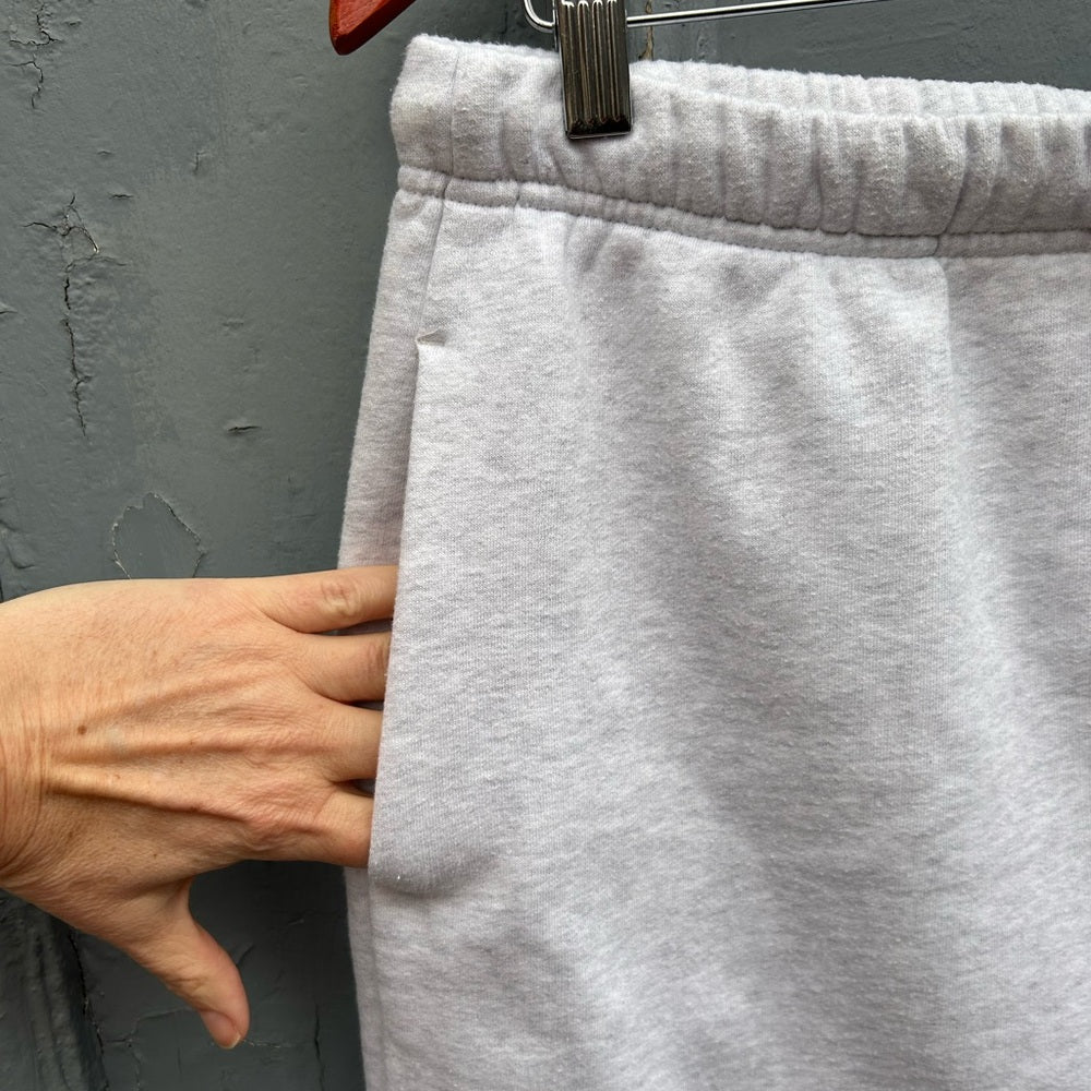 Wilfred Free Grey Terry Fleece Skirt, size M