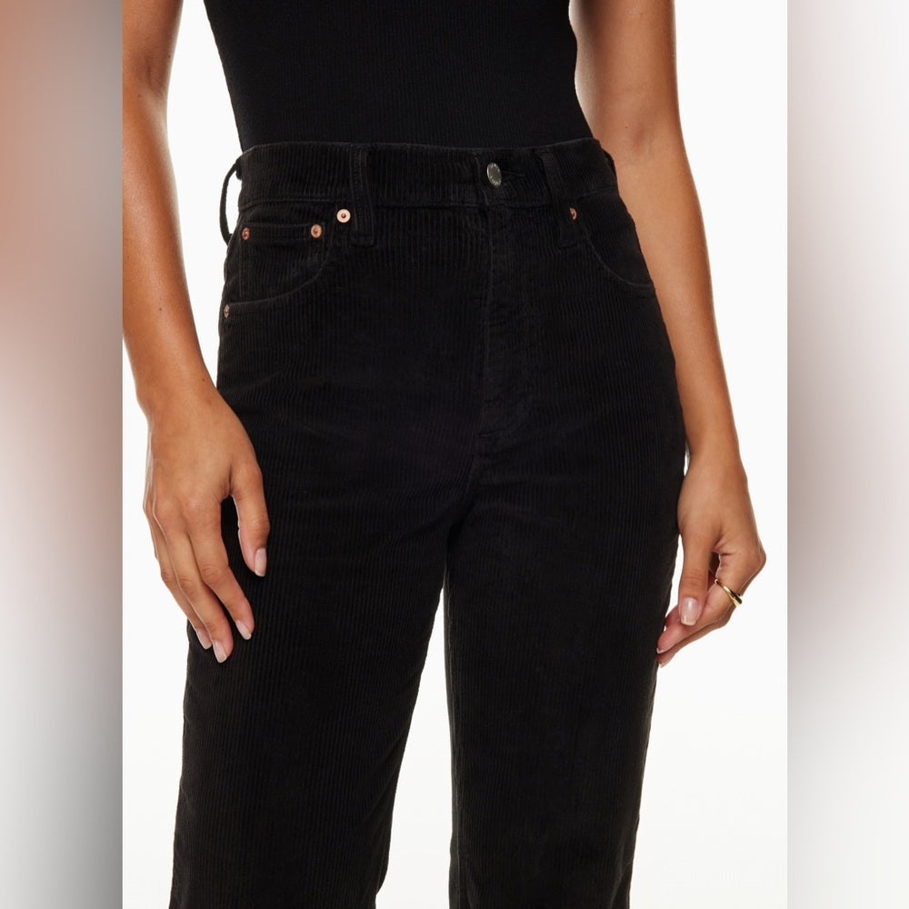 Denim Forum The Arlo Hi-Rise Straight 30L Jean, size 30