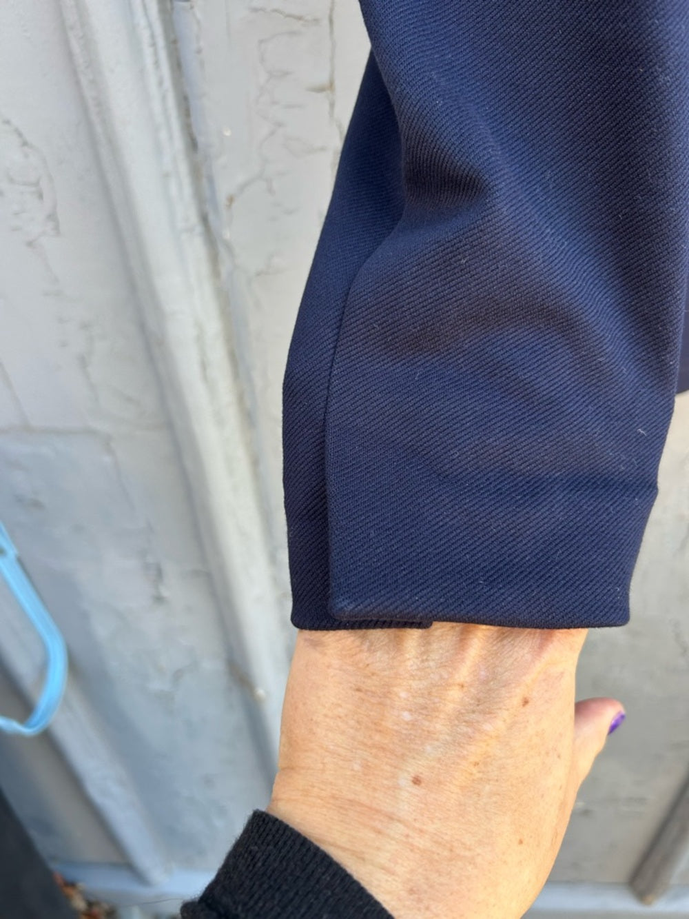 J Crew Navy Going-out blazer in stretch twill, Size 4