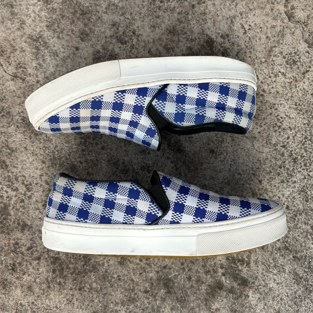 Celine Slip On Checked Shoes, size 37
