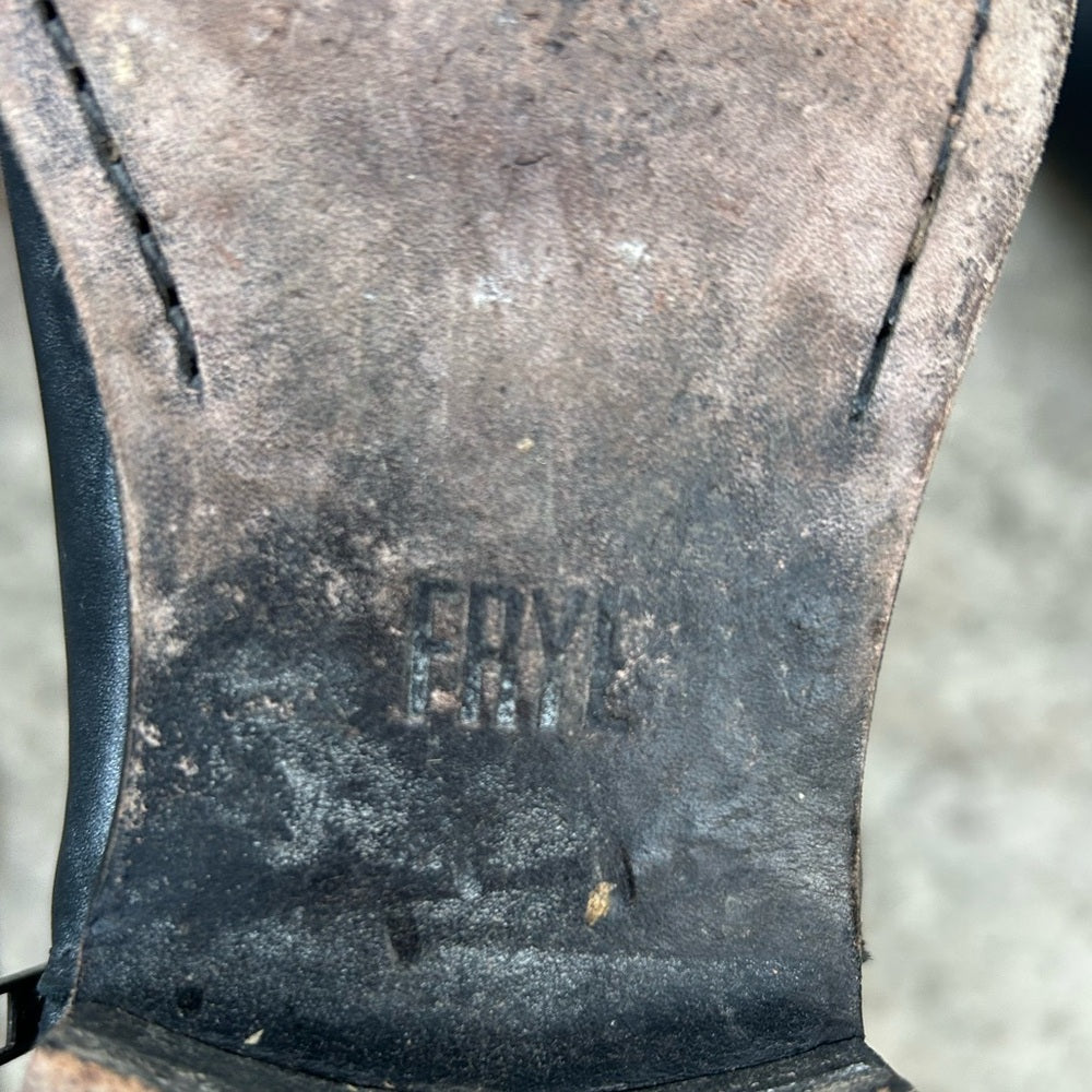 Frye Carley Zip Chelsea Boots, size 10