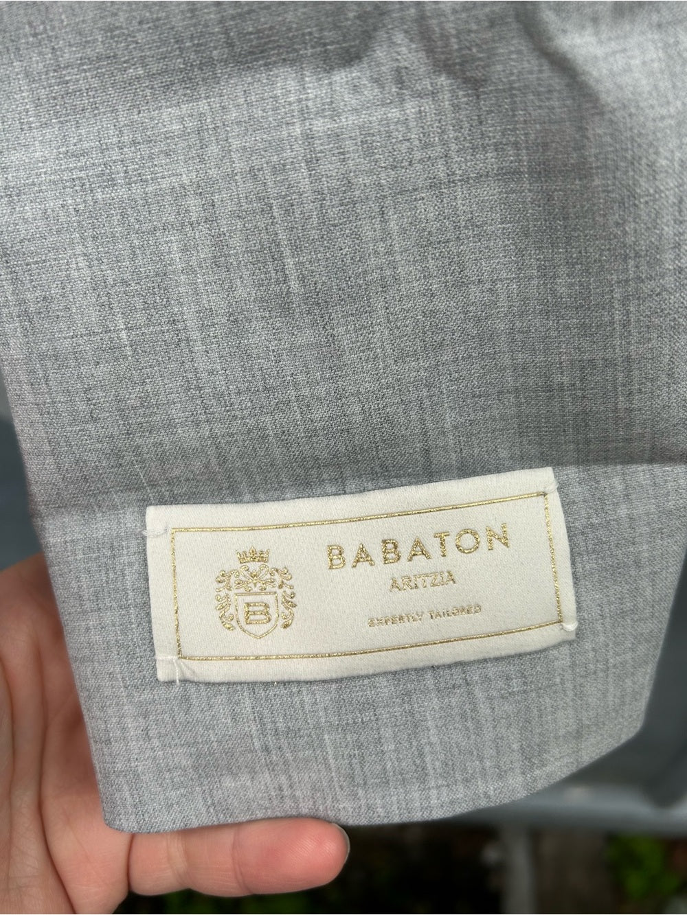 Babaton Heather Chrome Commerce Blazer, BNWT, size 10