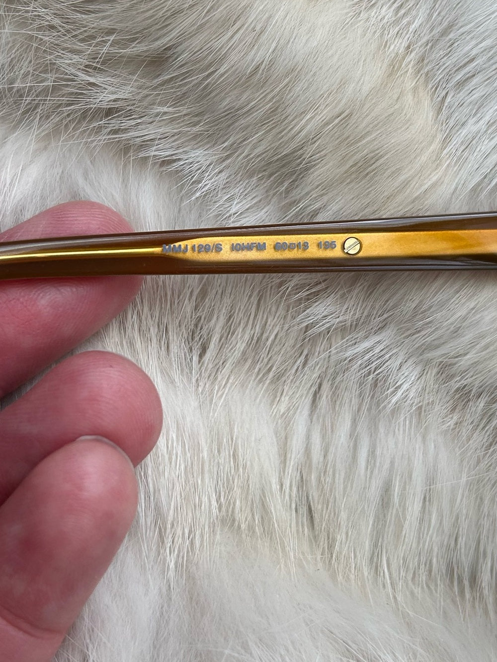 Marc Marc Jacob’s brown Retro Aviator, OS