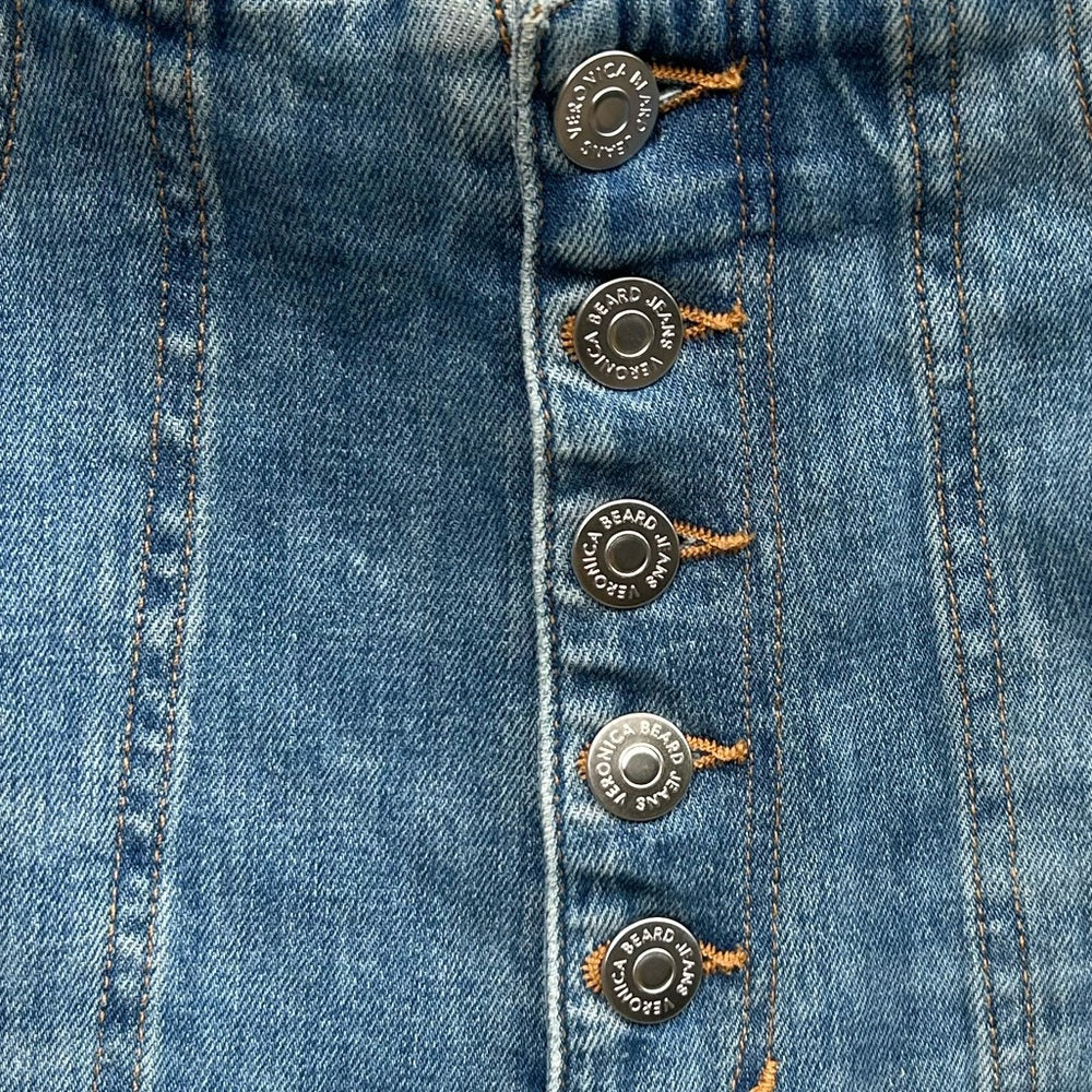 Veronica Beard Crosby Wide Crop, size 29