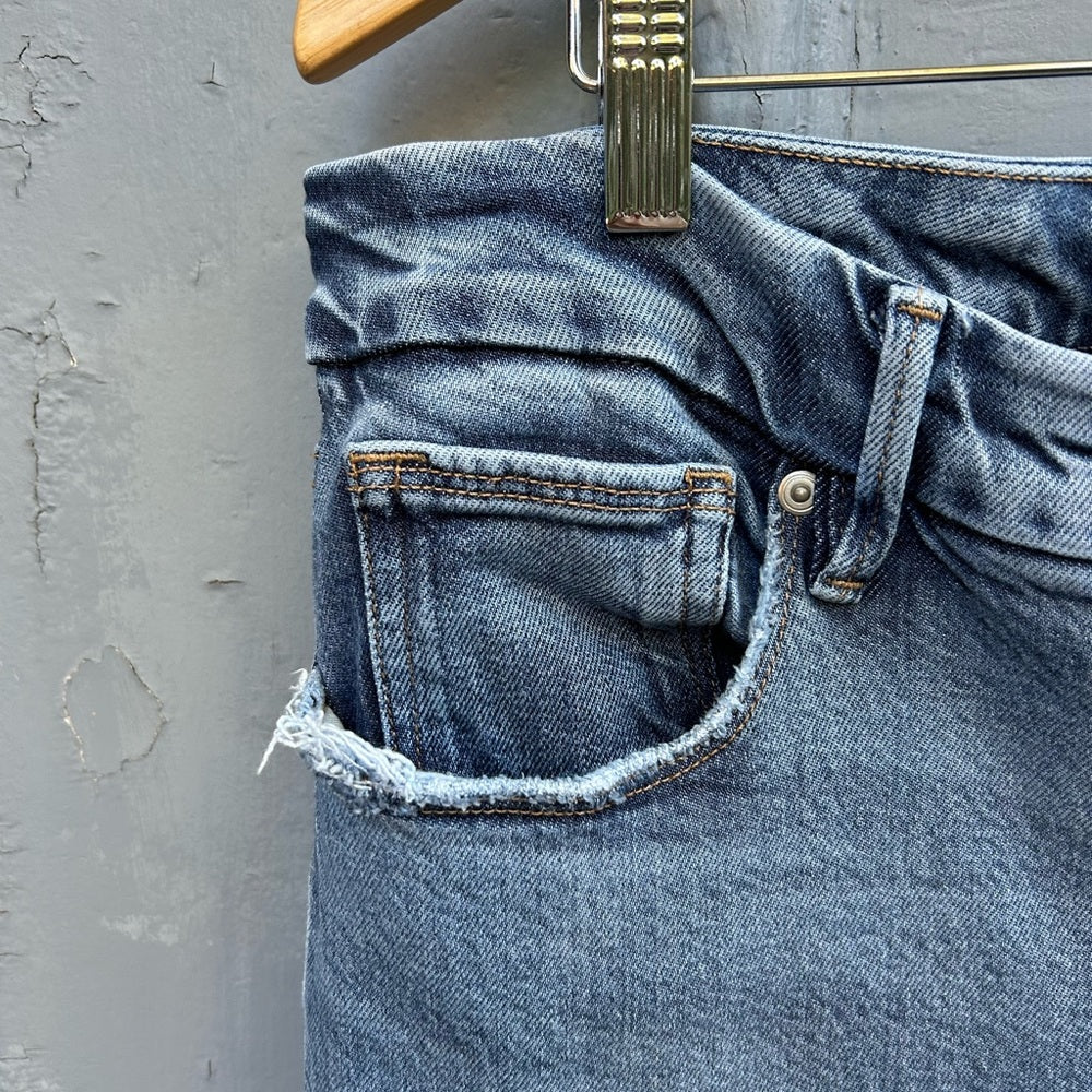 Good American Good Legs Straight Leg Jeans, size 14